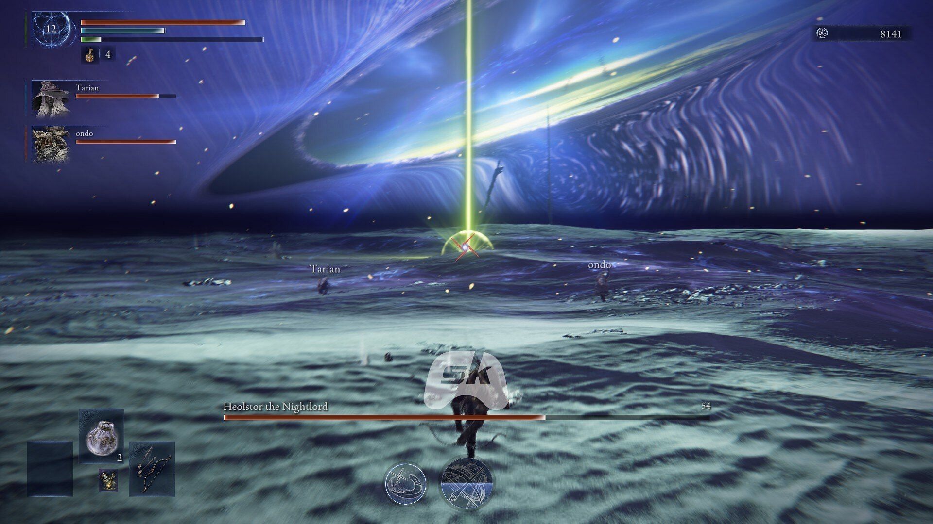 Battle with the final boss (Image via Sportskeeda Gaming || FromSoftware)